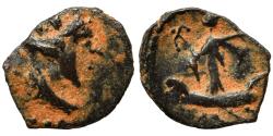 Ancient Coins - PALMYRENE. Palmyra AE11. Pseudo-autonomous issue. VF+/EF-. Tyche.