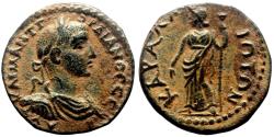Ancient Coins - CARALLIA (Cilicia) AE23. Gordian III. EF. Selene. SCARCE and VERY NICE!