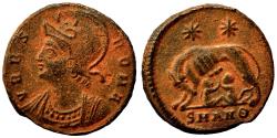 Ancient Coins - CONSTANTINE I AE Centenionalis. City Commemorative for Rome. EF/EF+. Antioch mint.