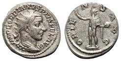 Ancient Coins - GORDIAN III AR Antoninianus. EF-/EF. Antioch mint. The sun.
