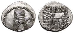 Ancient Coins - PARTHIA. PAKOROS I AR Drachma. EF. Ecbatana mint.