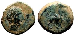 Ancient Coins - CELTIC AE As. EF-/VF+. Sphinx. 2nd Century BC.