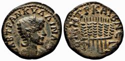 Ancient Coins - CAESAREA (Cappadocia) AE23. TRANQUILLINA. VF+/EF-. SCARCE!