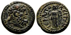 Ancient Coins - HIERAPOLIS (Phrygia) AE18. EF/EF-. Pseudo-automonous issue. Herakles - Nike.