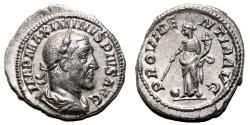 Ancient Coins - MAXIMINUS I THRAX AR Denarius. EF/EF+. The providence.