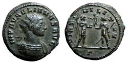 Ancient Coins - AURELIAN AE Antoninian. EF-/EF. Uncertain Balkan mint. Emperor.