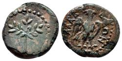 Ancient Coins - ALABANDA (Caria) AE15. Pseudo-Autonomous issue. EF/EF-. Laurel Branch.