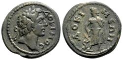 Ancient Coins - DOKIMEION (Phrygia) AE22. Pseudo-autonomous. EF-. 3rd Century AD. Asklepios.