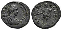Ancient Coins - PROSTANNA (Pisidia) AE20. GETA. VF+. Poseidon.