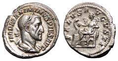 Ancient Coins - MAXIMINUS I THRAX AR Denarius. EF+. LUSTER. The health.