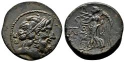Ancient Coins - ELAIOUSSA-SEBASTE (Cilicia) AE21. EF-. 1st Century BC. Zeus - Nike.