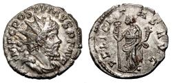Ancient Coins - POSTUMUS AR Antoninianus. EF-. The happiness.