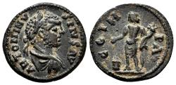 Ancient Coins - PARION (Mysia) AE23. Caracalla. EF/EF-. Genius Populi Romani.