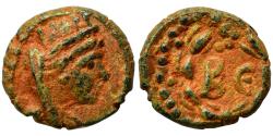 Ancient Coins - BEROEA (Cyrrhestica) AE10. EF-. Circa AD 138-192. Tyche.