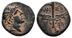 Ancient Coins - AMISOS (Pontos) AE14. EF-. 85-65 BC. Perseos.