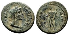 Ancient Coins - ANTIOCHIA AD MAEANDRUM AE21 (Diassarion). VF+/VF. Boulé-Hermes. AD 138-161.