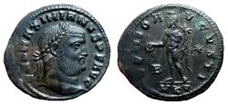Ancient Coins - GALERIUS MAXIMIANUS AE Follis. EF. Cyzicus mint. NICE!