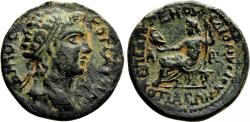 Ancient Coins - COTIAEUM (Phrygia) AE23. VF+/EF-. Diogenes, son of Dionysus, archon.
