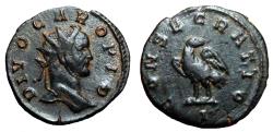 Ancient Coins - CARUS AE Antoninianus. EF-. Lugdunum. Consecratio.