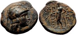 Ancient Coins - SELEUKOS II AE18. VF+. 246-225 BC. Apollo.