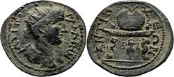 Ancient Coins - ANTIOCHIA AD MAEANDRUM (Caria) AE31. Gallienus. EF-/EF. Price crown over table. RARE.
