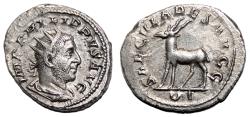 Ancient Coins - PHILIP I the Arab AR Antoninianus. Almost EF. Saeculares Games.