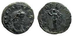 Ancient Coins - GALLIENUS AR Denarius. VF+. Rome mint. The victory. SCARCE.