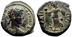 Ancient Coins - SIDE (Pamphylia) AE19. COMMODUS. EF-/VF+. Athena. SCARCE!