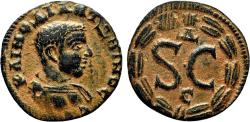 Ancient Coins - DIADUMENIAN AE19. Antioch (Syria). EF- Large SC.