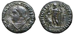Ancient Coins - LICINIUS II AE Follis. EF. Antioch mint. Jupiter.