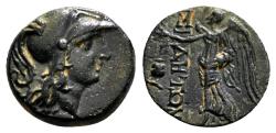 Ancient Coins - SIDE (Pamphylia) AE15. EF-/EF. Athena - Nike.