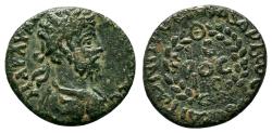 Ancient Coins - ANAZARBUS (Cilicia) AE20. Commodus. EF-. Wreath.