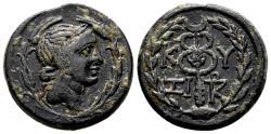 Ancient Coins - KYZIKOS (Mysia) AE21. EF-/EF. Kore Soteira.