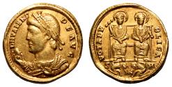 Ancient Coins - VALENS AU Solidus. EF-. Nicomedia mint. VOTA PVBLICA - Emperors. RARE!