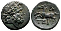 Ancient Coins - TERMESSOS MAIOR (Pisidia) AE18. EF-. 69-68 BC. Zeus.