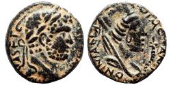 Ancient Coins - EDESSA (Mesopotamia) AE18. Caracalla. EF-. Tyche.