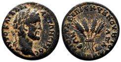 Ancient Coins - APAMEIA (Phrygia) AE23. Antoninus Pius. EF-. Ears of corn.