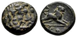 Ancient Coins - KOMANA (Pisidia) AE13. VF+. 1st Century BC. Lion.