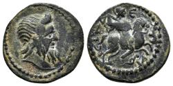 Ancient Coins - ISINDA (Pisidia) AE21. Pseudo-autonomous issue. EF-. Zeus.