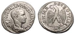 Ancient Coins - GORDIAN III AR Tetradrachm. EF/EF-. Antioch mint. Eagle to left.
