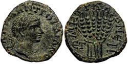 Ancient Coins - CAESAREA of CAPPADOCIA AE23. Gordian III. EF-/EF. Grain Ears.