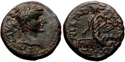 Ancient Coins - PRYMNESSUS (Phrygia) AE19. Augustus. EF-/VF+. Dikaiosyne.