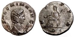 Ancient Coins - SALONINA Bi Antoninianus. EF. Rome mint. Vesta.