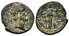 Ancient Coins - ICONIUM (Lycaonia) AE18. Antoninus Pius. EF-/VF+. Minerva.