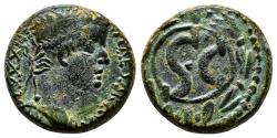 Ancient Coins - ANTIOCH (Syria) AE19. Tiberius. EF-. Large SC.