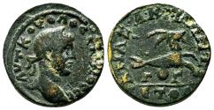 Ancient Coins - ANAZARBUS (Cilicia) AE21. Volusian. VF+/EF-. Capricorn.