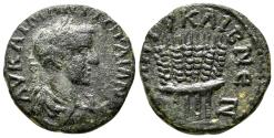 Ancient Coins - CAESAREA of CAPPADOCIA AE22. Gordian III. VF+/EF-. Grain Ears.