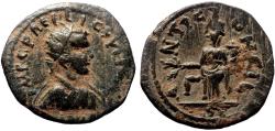Ancient Coins - ANTIOCH (Pisidia) AE22. Gallienus. VF+/EF-. Tyche.