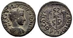Ancient Coins - ANTIOCH (Pisidia) AE20. Gordian III. VF+/EF-. AD 238-244.