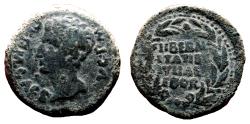 Ancient Coins - AUGUSTUS AE As. VF+. Ebora mint. Scarce!